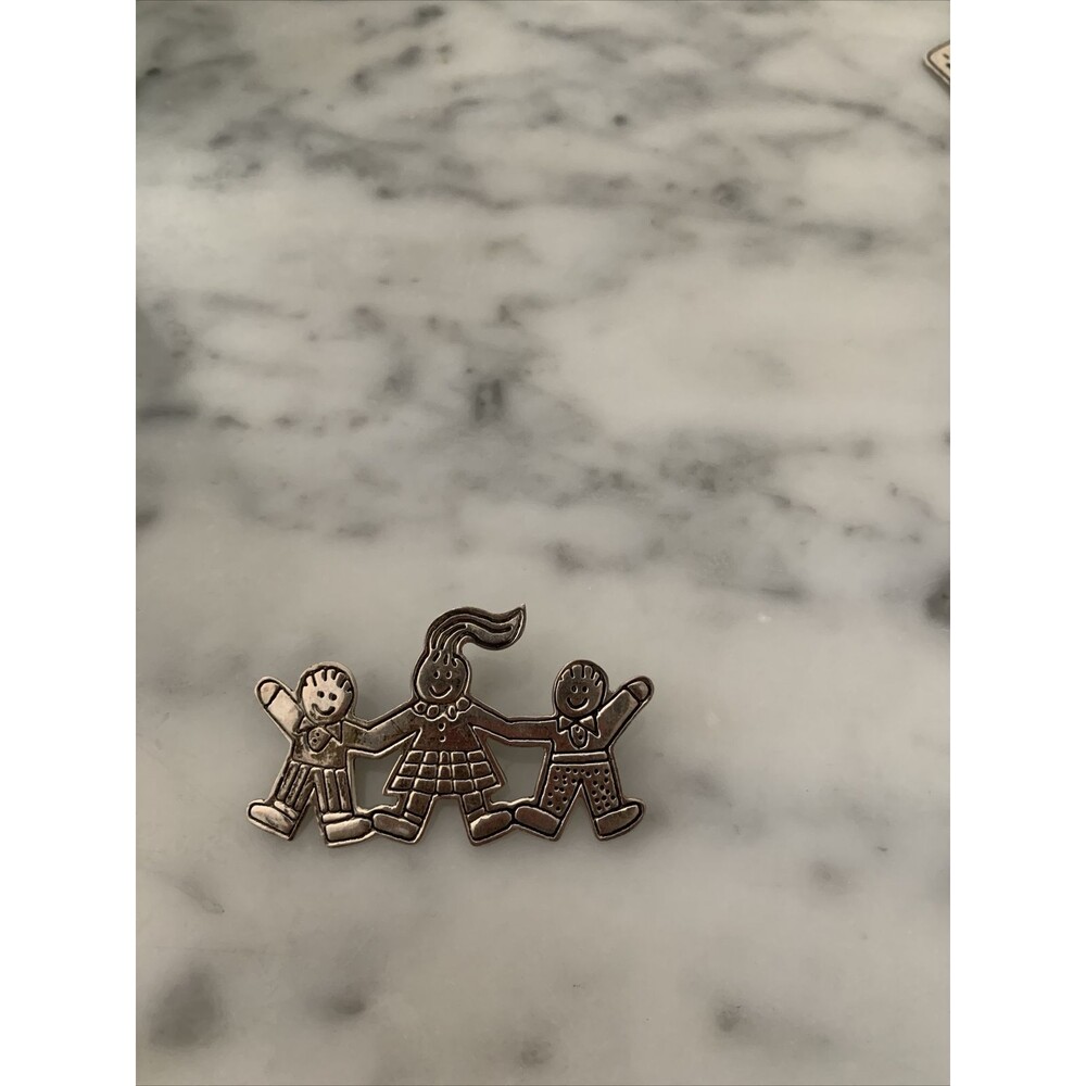 Sterling Silver Jewelry Brooch Taxco Mexico Vintage